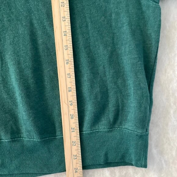 PINK Victoria's Secret Womens Green Tie-Dye Crew Neck Modern Sweatshirt Size XL - Picture 6 of 8